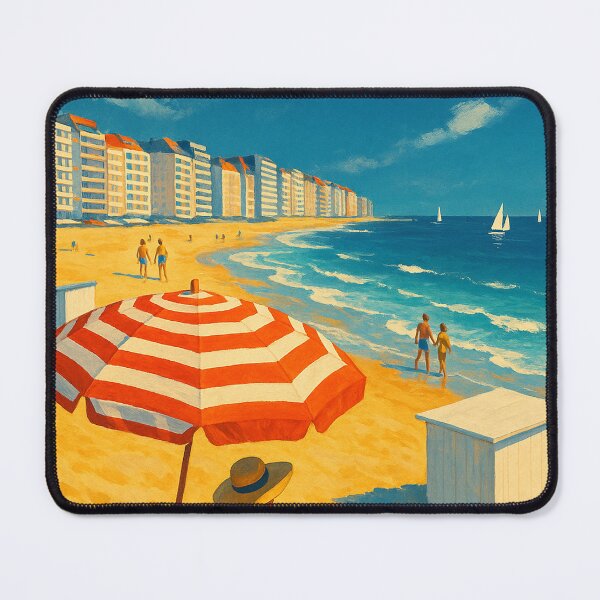 Item preview, North Sea Views from Knokke-Heist Beach designed and sold by Aryabek.