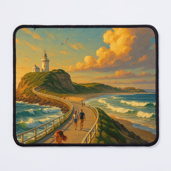 Item preview, Nobbys Headwalk, Newcastle Australia designed and sold by Aryabek.