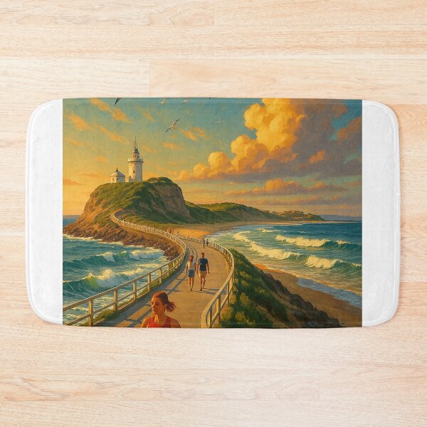Item preview,  Nobbys Headwalk, Newcastle Australia designed and sold by Aryabek.
