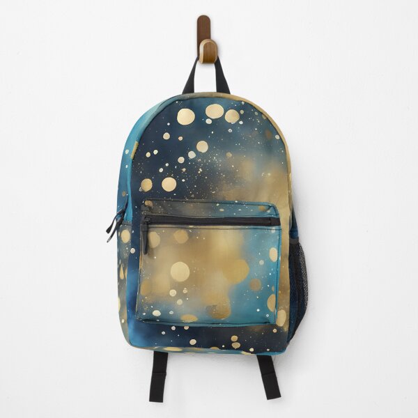Item preview, Gold and Blue Abstract designed and sold by CalmnessbyChoice.