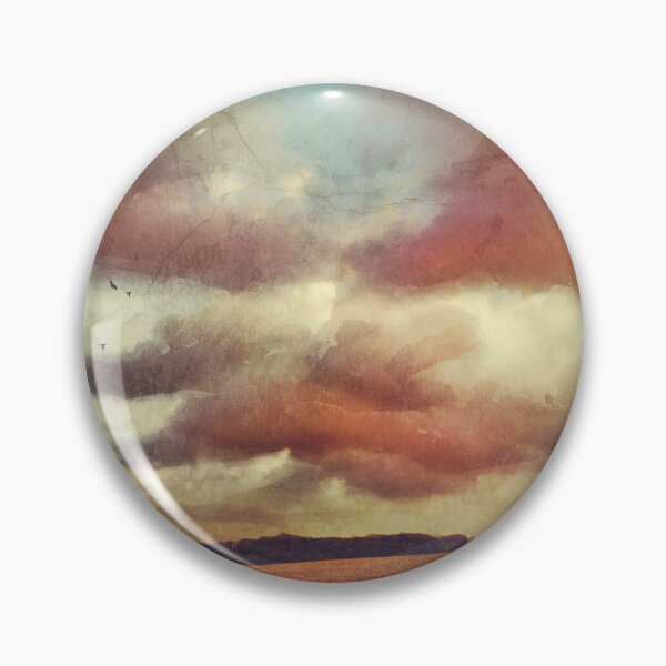 Item preview, Painterly Fall Sky At Sunset designed and sold by Dyrk Wyst Redbubble Shop.