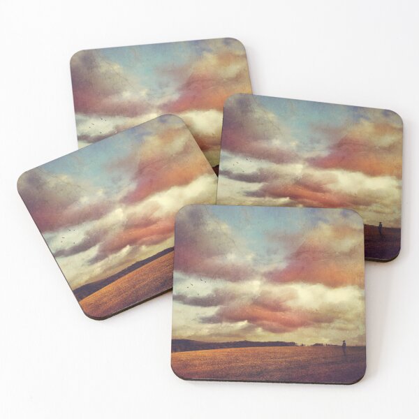 Item preview, Painterly Fall Sky At Sunset designed and sold by Dyrk Wyst Redbubble Shop.