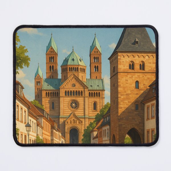 Item preview, Speyer Cathedral and Altstadt, Germany designed and sold by Aryabek.