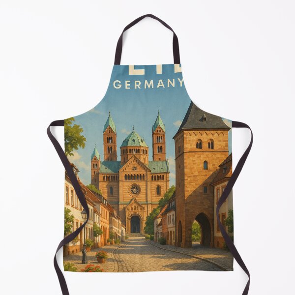Item preview, Speyer Cathedral and Altstadt, Germany designed and sold by Aryabek.