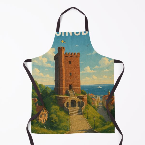 Item preview, Kärnan Tower Overlooking Helsingborg, Sweden designed and sold by Aryabek.