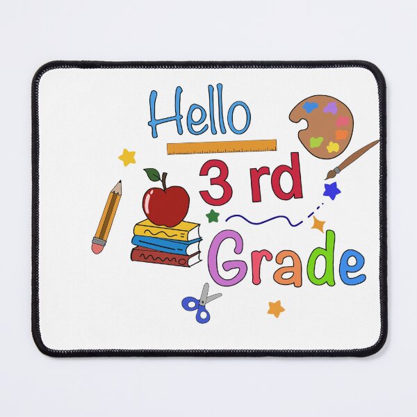 Item preview, Hello 3rd Grade Cute Back to School Design designed and sold by baty74.