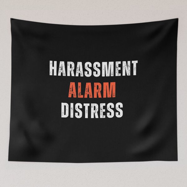 Item preview, Harassment Alarm Distress designed and sold by Flirt-Teez.