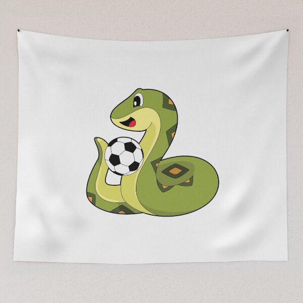 Item preview, Snake Soccer player Soccer designed and sold by Snabdesign84.