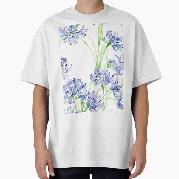 Item preview, Watercolor Blue-Violet Flowers designed and sold by CoolPixels.