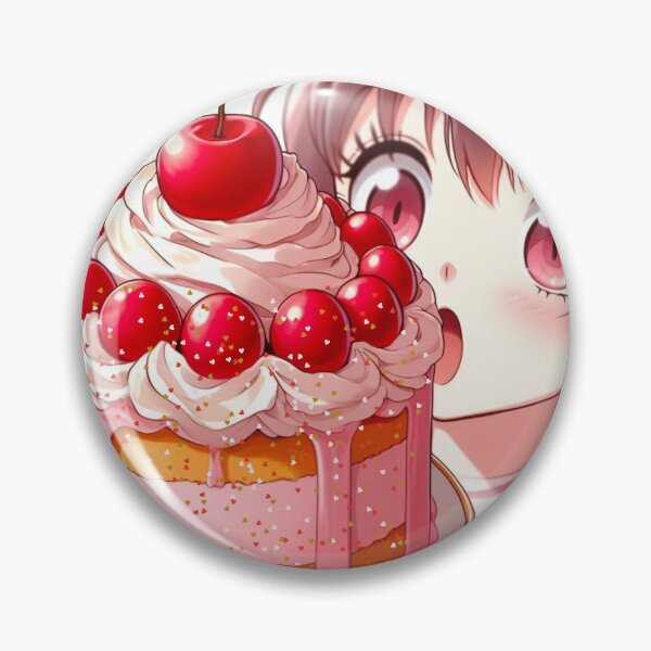 Item preview, Anime Cake – Colorful Kawaii Dessert | Cute Manga Style Food designed and sold by Sugar Wisdom .