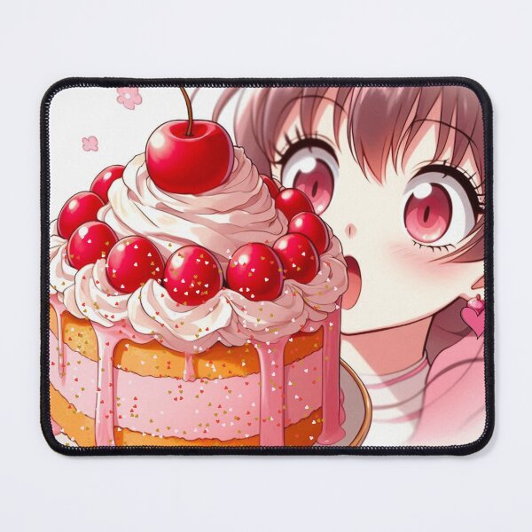 Item preview, Anime Cake – Colorful Kawaii Dessert | Cute Manga Style Food designed and sold by Sugar Wisdom .