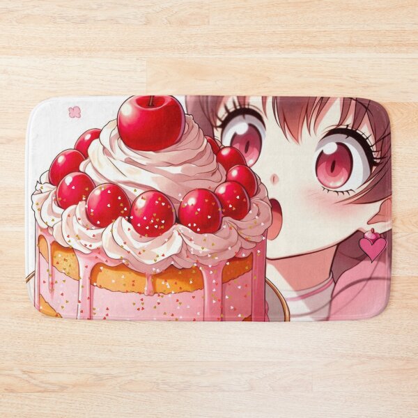 Item preview, Anime Cake – Colorful Kawaii Dessert | Cute Manga Style Food designed and sold by Sugar Wisdom .