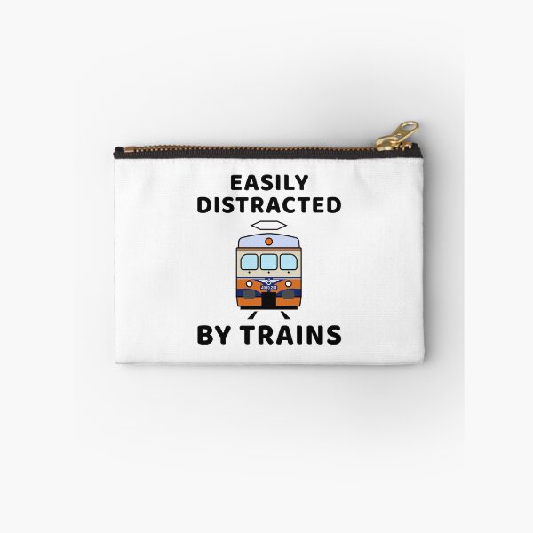 Item preview, Easily distracted by trains; Easily distracted by trains (4030) designed and sold by WurmWeb.DesignShop.