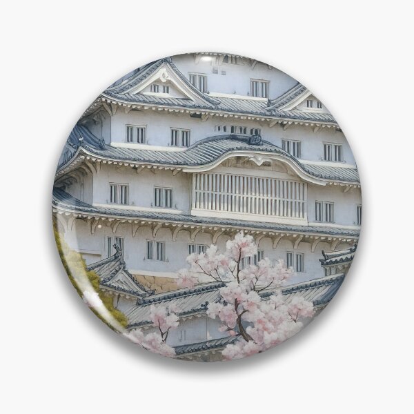 Item preview, The Himeji Castle and Sakura Blossom designed and sold by Takeda-art.