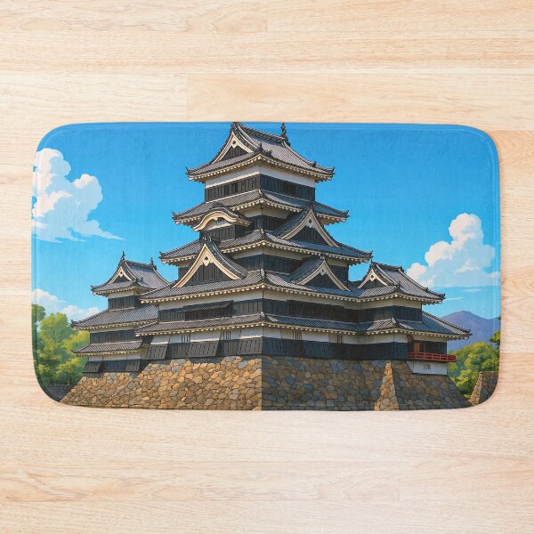 Item preview, The Matsumoto Castle and the Moat designed and sold by Takeda-art.