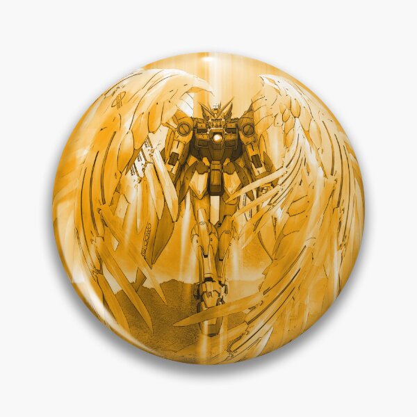 Item preview, Wing Gundam HD GOLD ink art designed and sold by sabartgunpla.