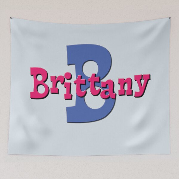 Item preview, B is for Brittany, Girl's/Woman's Name and Initial  designed and sold by CharlottePlaceArt.