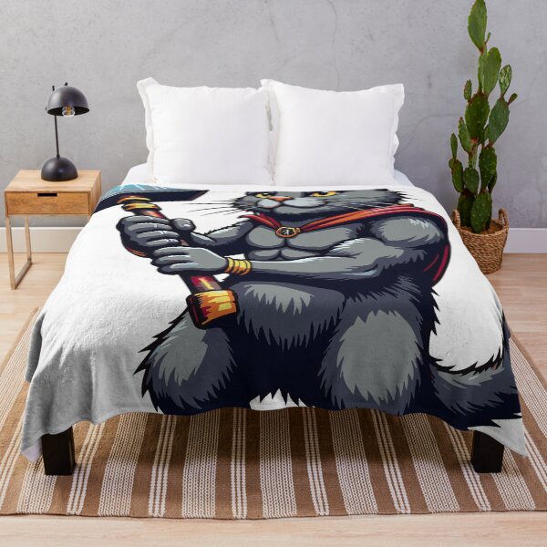 Item preview, Feline Thor designed and sold by MonStock.
