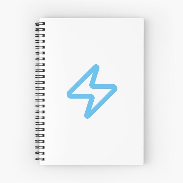 Item preview, Lightning Icon in Blue - Fast Web Design designed and sold by SchnellSite.