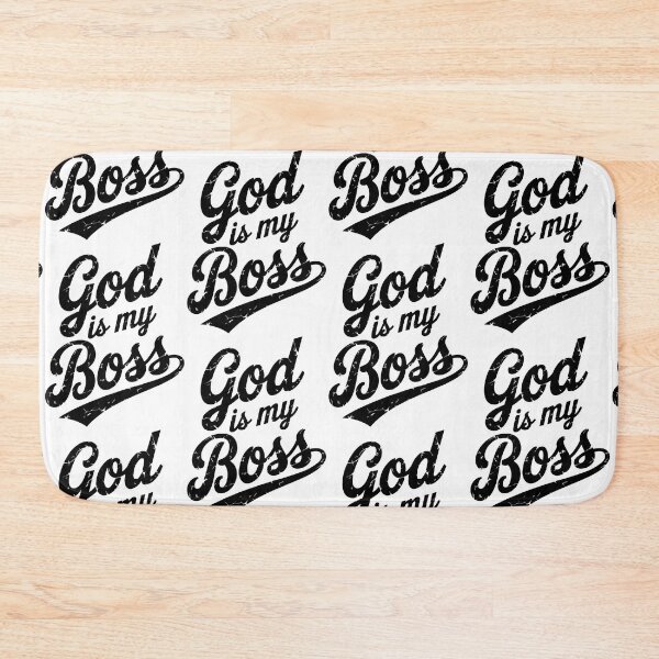 Item preview, God is my Boss designed and sold by QuanntixArt.