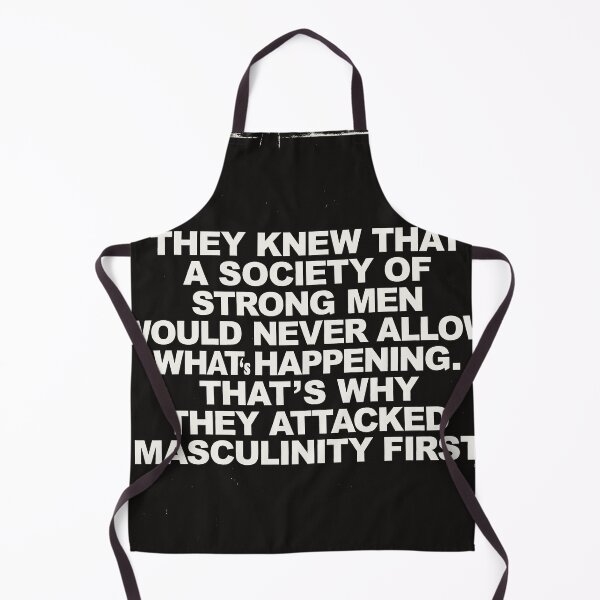Item preview, Keep a Society of Strong Men, Don't Attack Masculinity designed and sold by Huskyyy Designs.