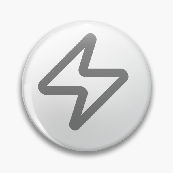 Item preview, Lightning Icon in Gary - Fast Web Design designed and sold by SchnellSite.