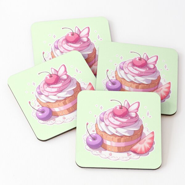 Item preview, Anime Cake – Colorful Kawaii Dessert | Cute Manga Style Food designed and sold by Sugar Wisdom .