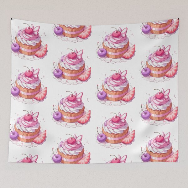 Item preview, Anime Cake – Colorful Kawaii Dessert | Cute Manga Style Food designed and sold by Sugar Wisdom .