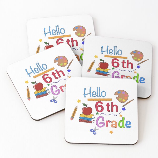 Item preview, Hello 6th Grade Cute Back to School Design designed and sold by baty74.