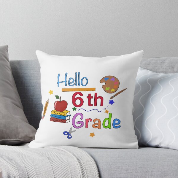 Item preview, Hello 6th Grade Cute Back to School Design designed and sold by baty74.