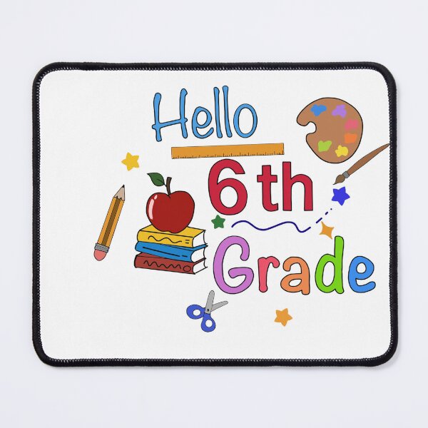 Item preview, Hello 6th Grade Cute Back to School Design designed and sold by baty74.