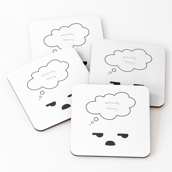Item preview, Maybe Tomorrow – Mentally Blurry designed and sold by mintmono-studio.