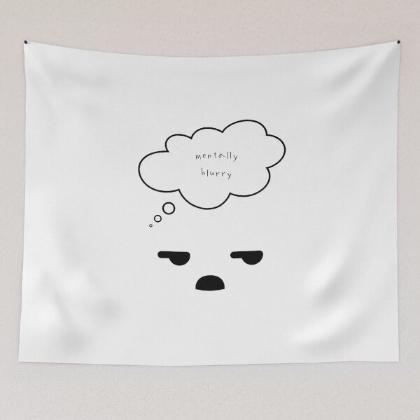 Item preview, Maybe Tomorrow – Mentally Blurry designed and sold by mintmono-studio.