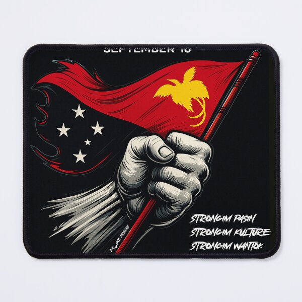 Item preview, “PNG @ 50: Strongim Pasin, Strongim Nation” designed and sold by DiiStyle.