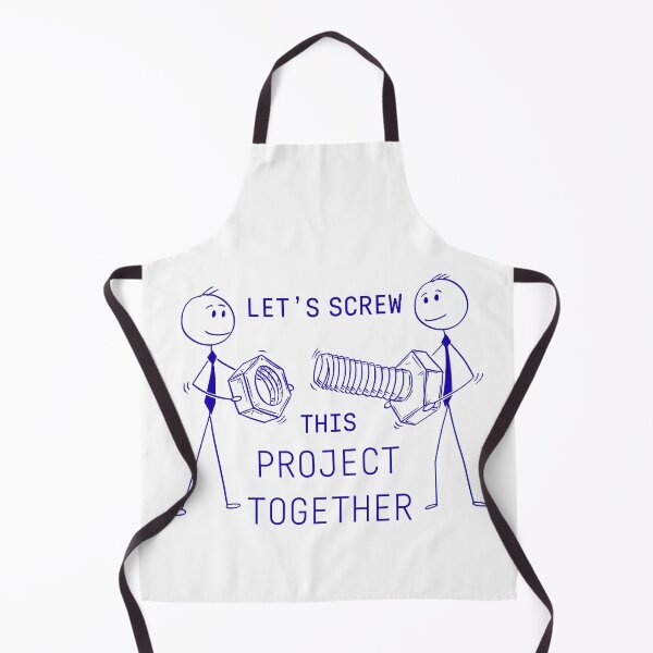 Item preview, Funny Teamwork Screw Project Design designed and sold by DesignDazzles.