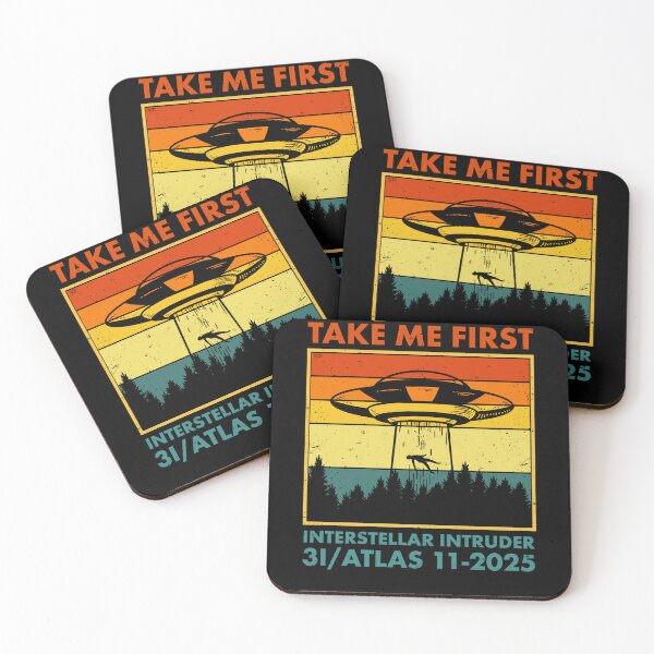 Item preview, 3I ATLAS Interstellar Comet Visitor 2025 Take Me First designed and sold by elderberry.