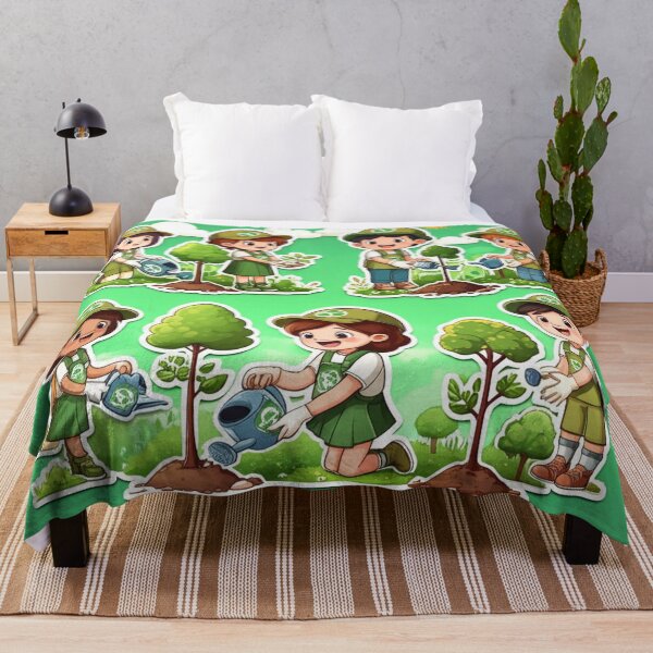 Item preview, Youth Eco Warriors Tree Planting Design designed and sold by PrintBreeze.