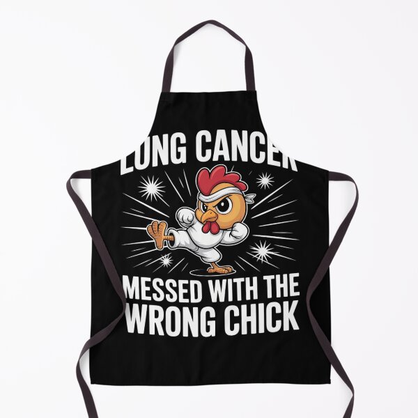 Item preview, Lung Cancer Messed With The Wrong Chick Warrior Survivor designed and sold by savrmiller.