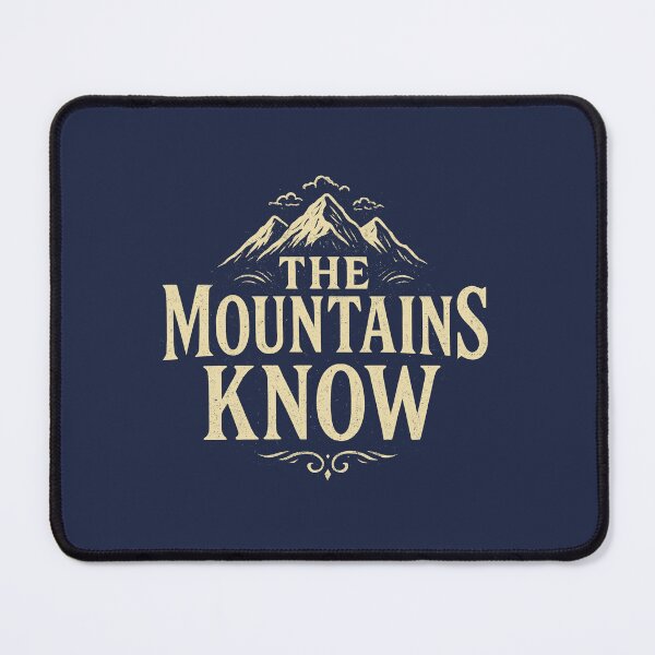 Item preview, Only the Mountains Truly Understand Us designed and sold by EdvvinStudios.