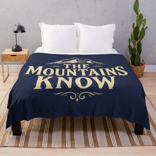 Item preview, Only the Mountains Truly Understand Us designed and sold by EdvvinStudios.