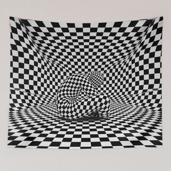 Item preview, Vertigo Illusion Art Black and White designed and sold by Erlin Rudho.
