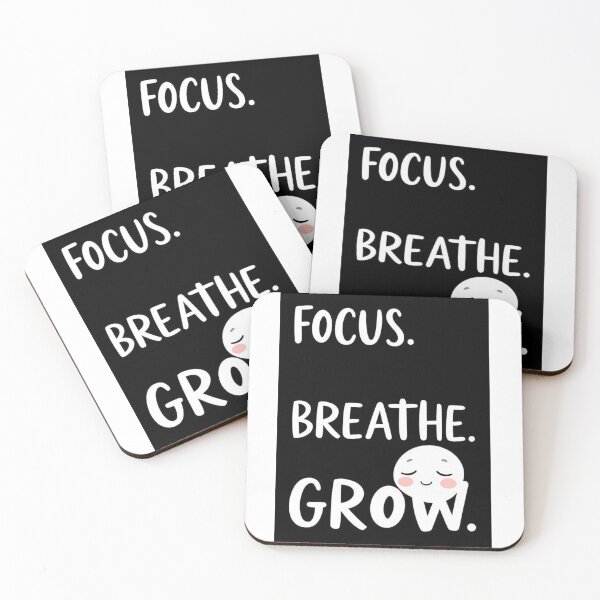Item preview, Focus & Grow – Affiche positive designed and sold by Drawingshirts.