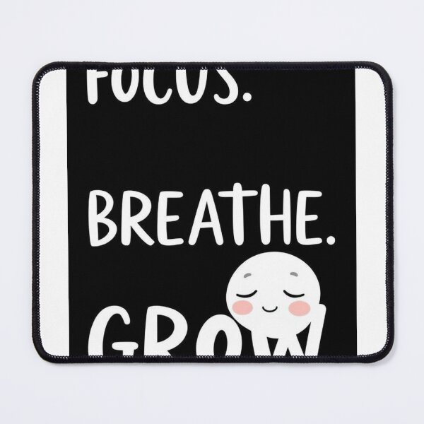 Item preview, Focus & Grow – Affiche positive designed and sold by Drawingshirts.