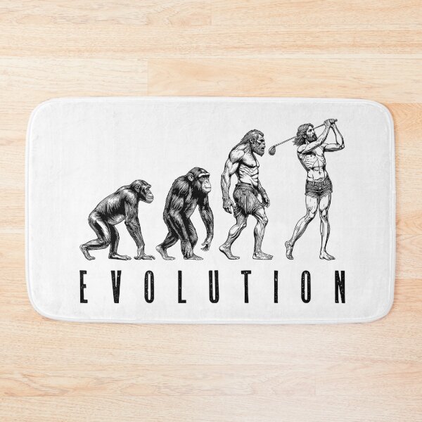 Item preview, Funny Golfer Evolution Man Ape Caveman Golf Player Dad designed and sold by GrandeDuc.