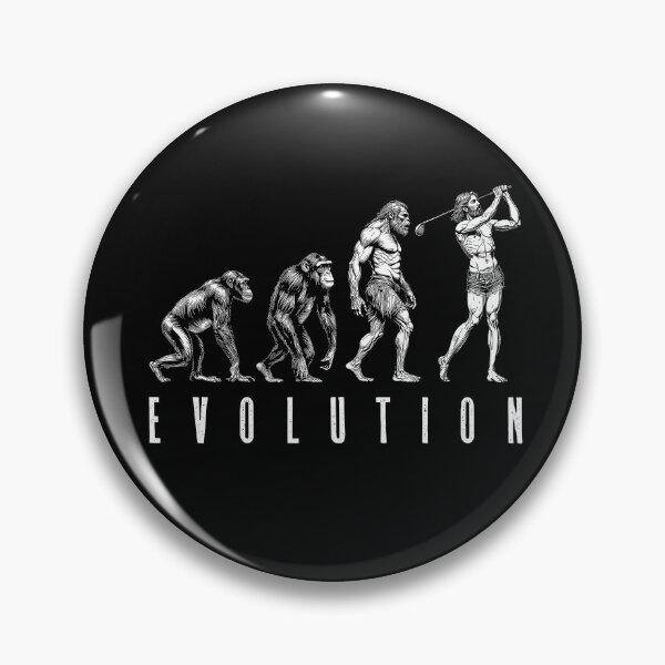 Item preview, Funny Golfer Evolution Man Ape Caveman Golf Player Dad designed and sold by GrandeDuc.