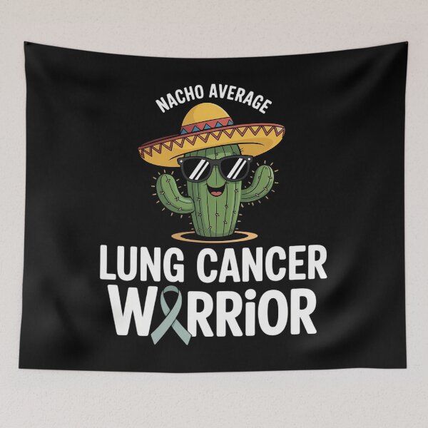 Item preview, Lung Cancer Support Squad Lung Cancer Awareness Nacho Avarage designed and sold by savrmiller.