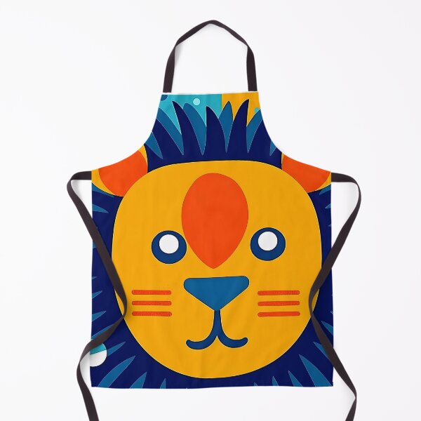 Item preview, A COLORFUL POP ART STYLE LION designed and sold by infinitearte.