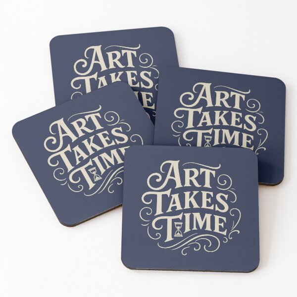 Item preview, Art Demands Time and Patience designed and sold by EdvvinStudios.