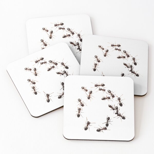 Item preview, Ant Circle – Unique Nature Pattern Illustration designed and sold by casualnature.