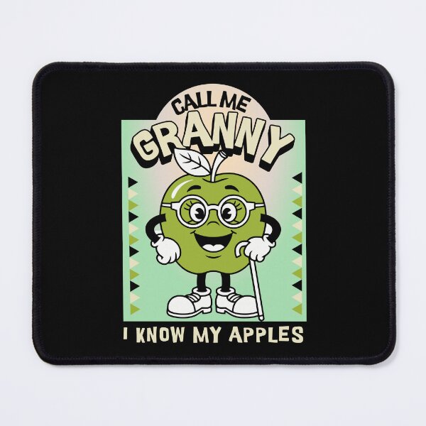 Item preview, Apple picking Granny designed and sold by Graffik-Peeps.
